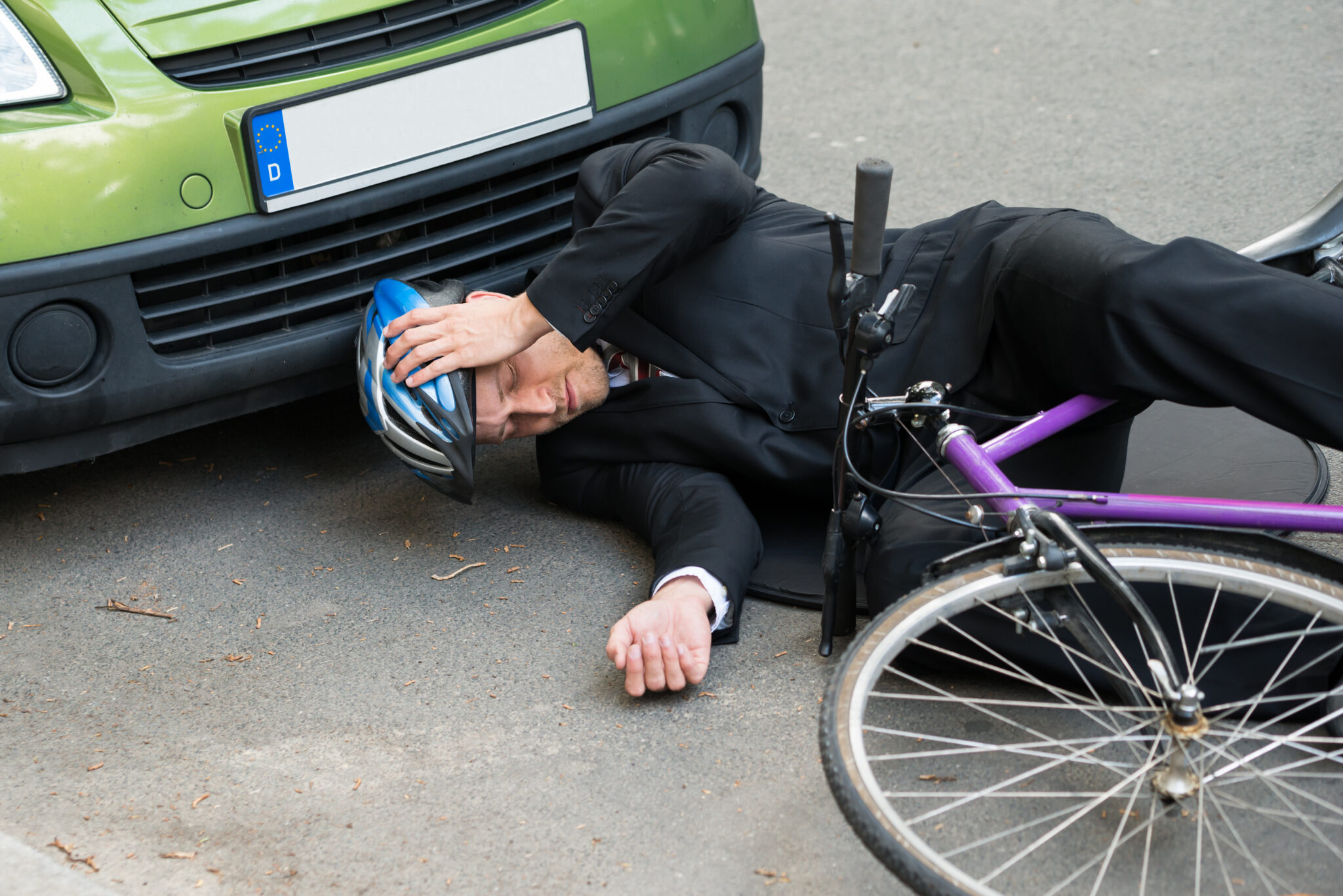 Who Is at Fault if a Bicycle Hits a Car?